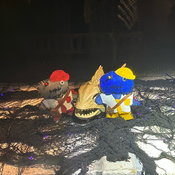 Hand made Zombies in your sports team colors for football season! Made to order. - Picture 7 of 13